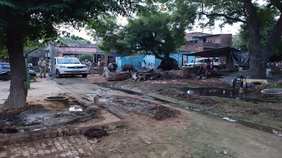 Blood shed for road in Mainpuri Old woman beaten to death husband in critical condition