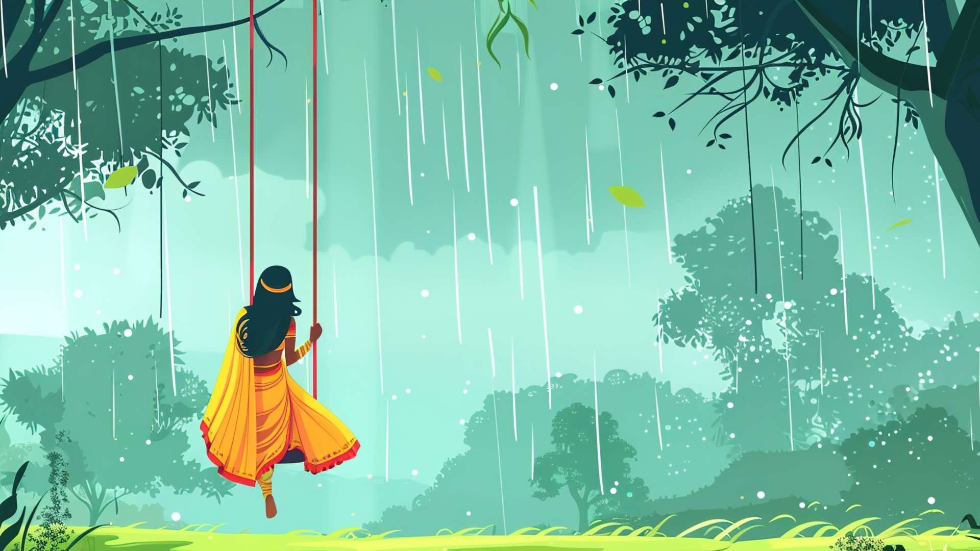 Hariyali Teej 2025 shubh muhurat and lucky rashifal in hindi
