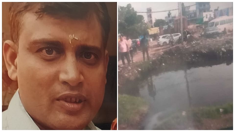 कार सवाल योगेश की नाले में गिरने से मौत