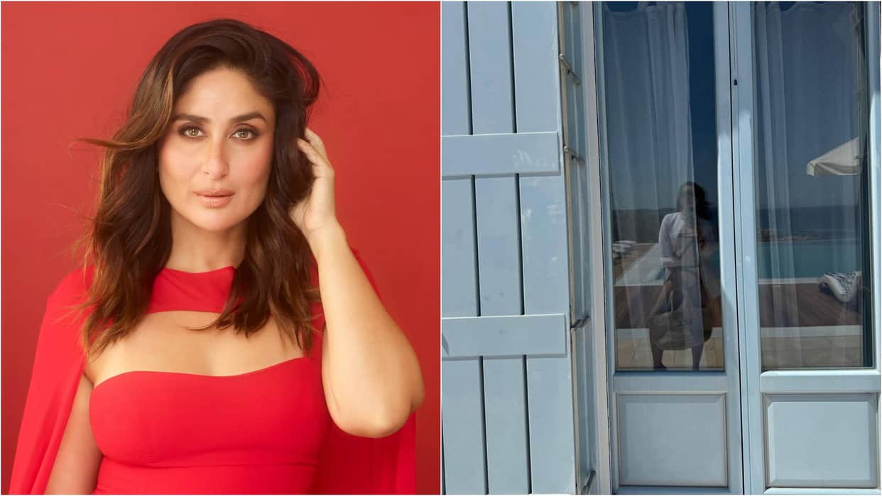 Kareena Kapoor Khan Flaunts her bold and hot look in Monokini says Learn to get candid on beach from me baby