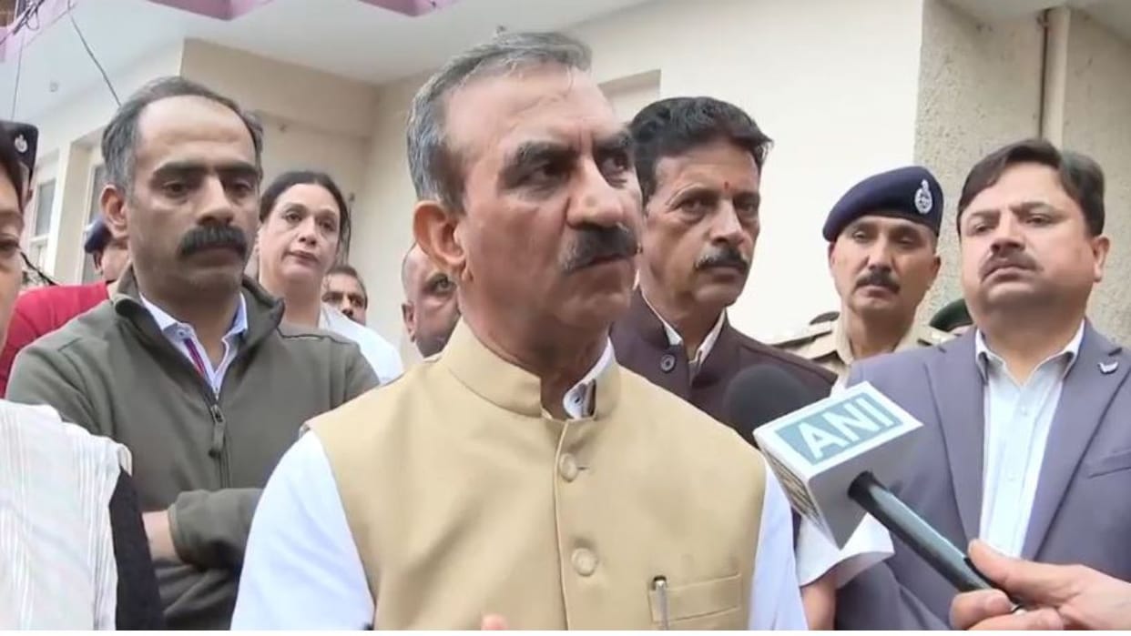 Himachal CM Sukhu said will give relief package to the disaster affected will bring proposal in the cabinet
