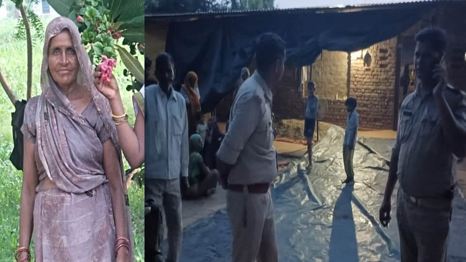 Blood shed for road in Mainpuri Old woman beaten to death husband in critical condition