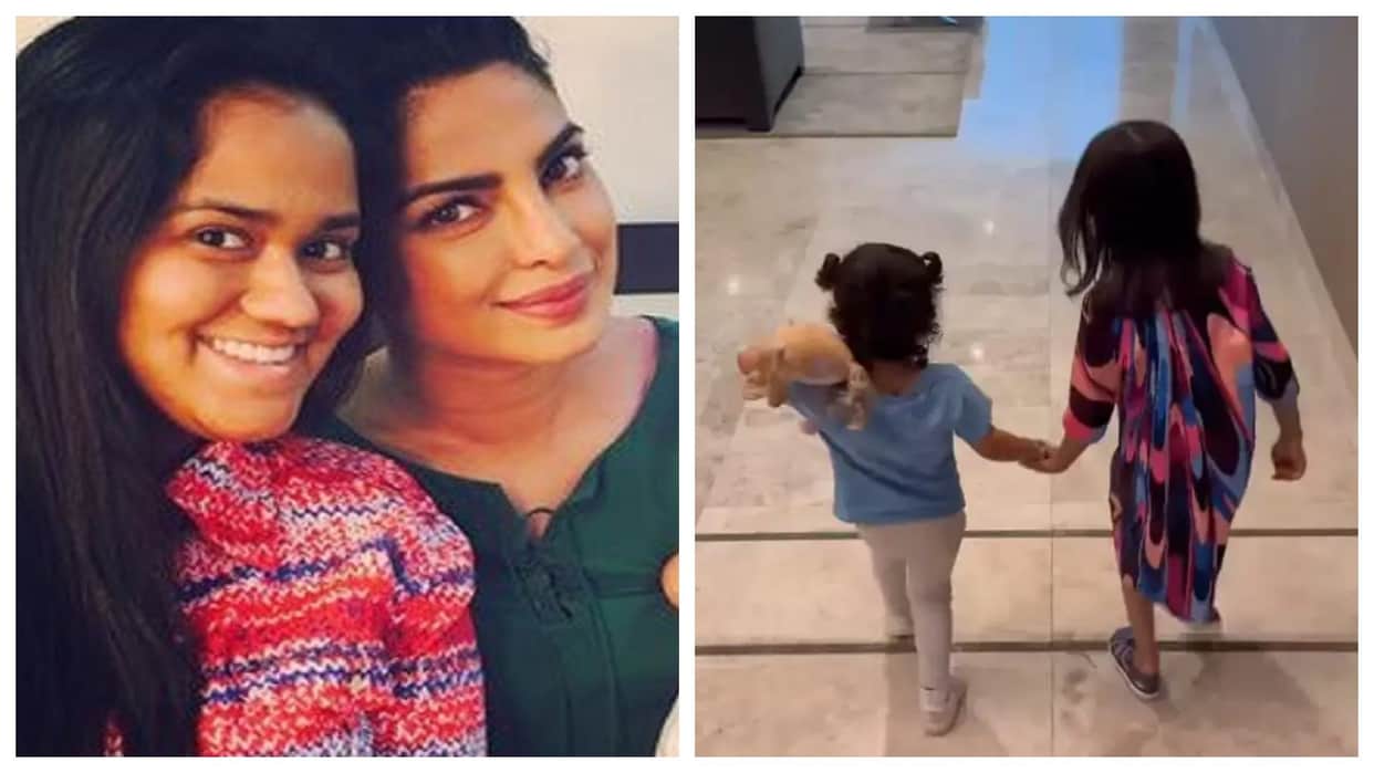 priyanka chopra meets salman khan sister arpita khan shares their daughters friendship picture