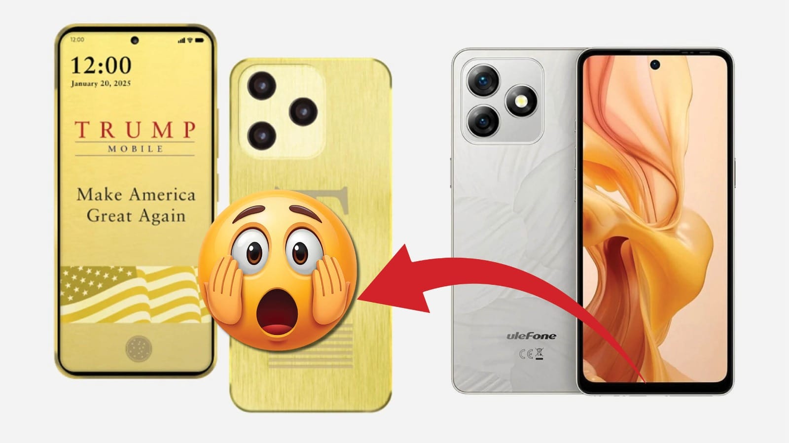 Trump Mobile So Donald Trump's company's phone is also Made in China, if you don't believe it then see the pro