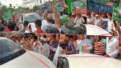 राजद कार्यकर्ताओं ने भाजपा नेत्री की गाड़ी रोककर लगाए गो बैक के नारे