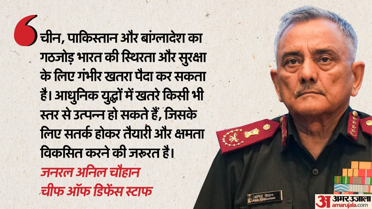 America policies increasing problems of world statement by CDS General Anil Chauhan