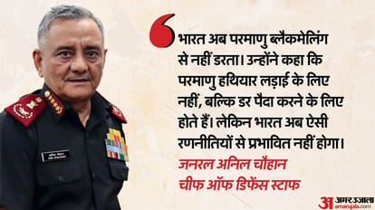America policies increasing problems of world statement by CDS General Anil Chauhan