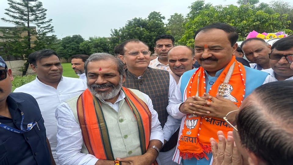 Meerut: Welcome to Deputy CM Keshav Prasad Maurya, shared memories of lathi charge in Lucknow in 2016