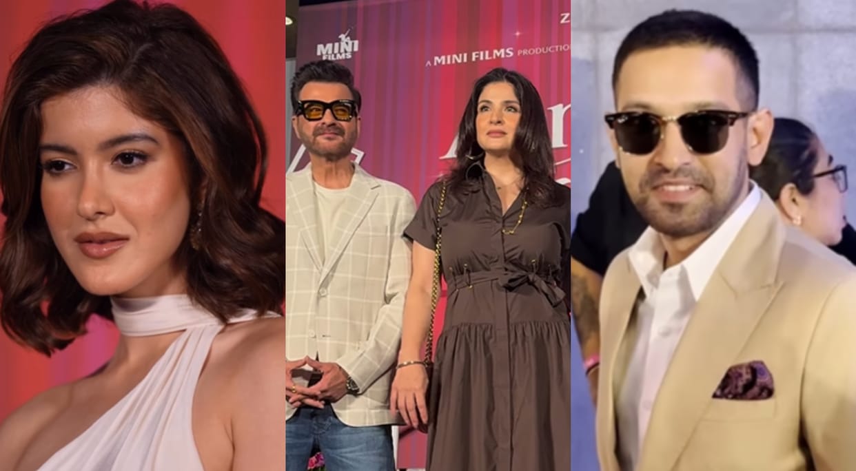 Shanaya Kapoor Film Aankhon Ki Gustaakhiyan Premiere Attend By Maheep Kapoor Sanjay Kapoor