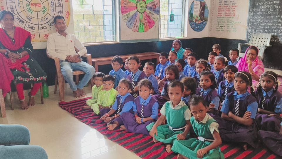 Four pairs of twins top the list in studies at Balod Bohardih village school