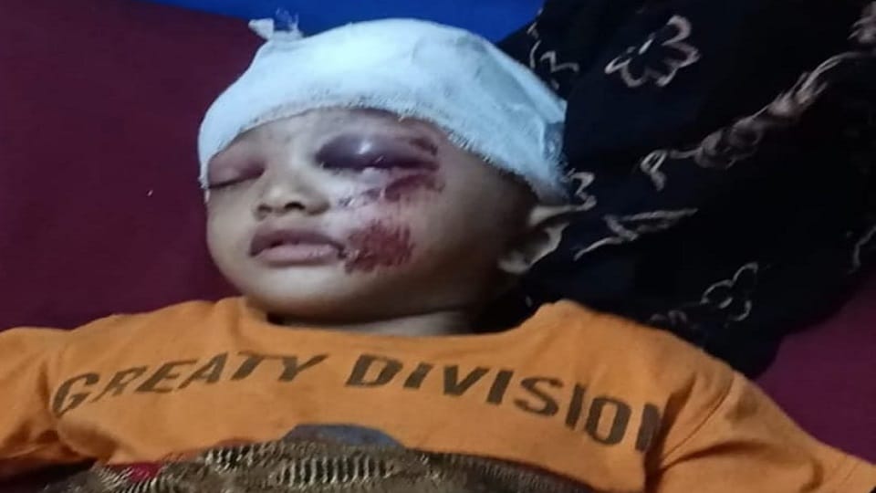 When his dowry demand was not met an angry father threw his son off the roof in kashipur