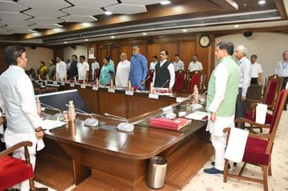 मुख्यमंत्री डॉ. मोहन यादव की अध्यक्षता में कैबिनेट बैठक