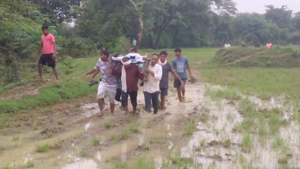 Body of youth found after 36 hours after he was swept away in a drain youth was swept away while returning fro