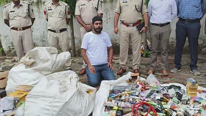 Five accused arrested in robbery and murder case while raid in hookah bar seven arrested in Durg