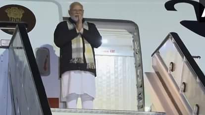 पीएम मोदी नामीबिया पहुंचे