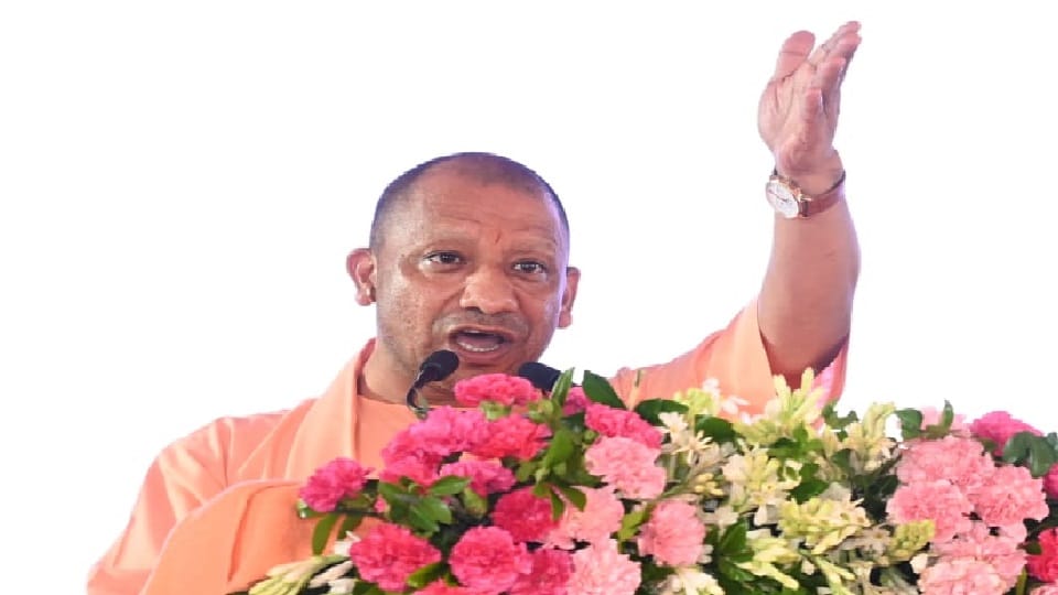 CM Yogi attacked opposition for raising questions on schemes of state government