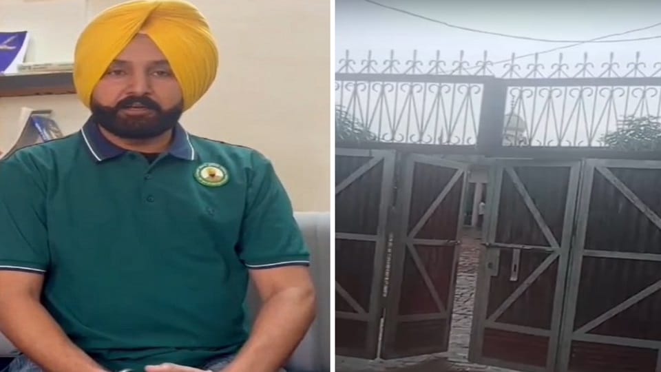 ED Raid in Sukh Gill Totewala House in Moga