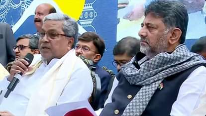 कर्नाटक के सीएम सिद्धारमैया / डिप्टी सीएम डीके शिवकुमार