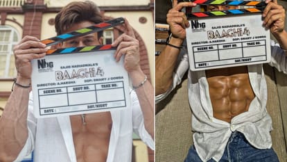 Sonam Bajwa Wraps Up Baaghi 4 Shoot shares photos with clapper board