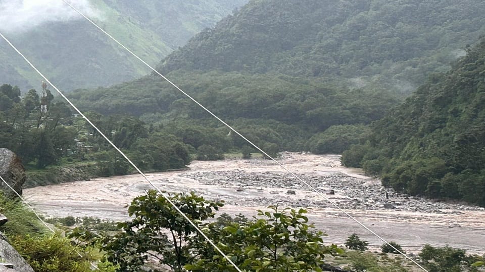 Torrential rain caused Destruction in dharchula Pithoragarh