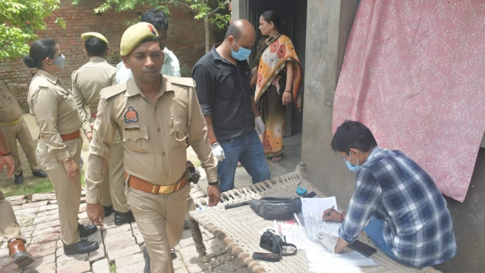 Varanasi Double murder case Man kills sister and father for land Police arrested accused