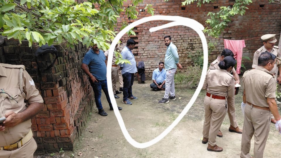 Varanasi Double murder case Man kills sister and father for land Police arrested accused