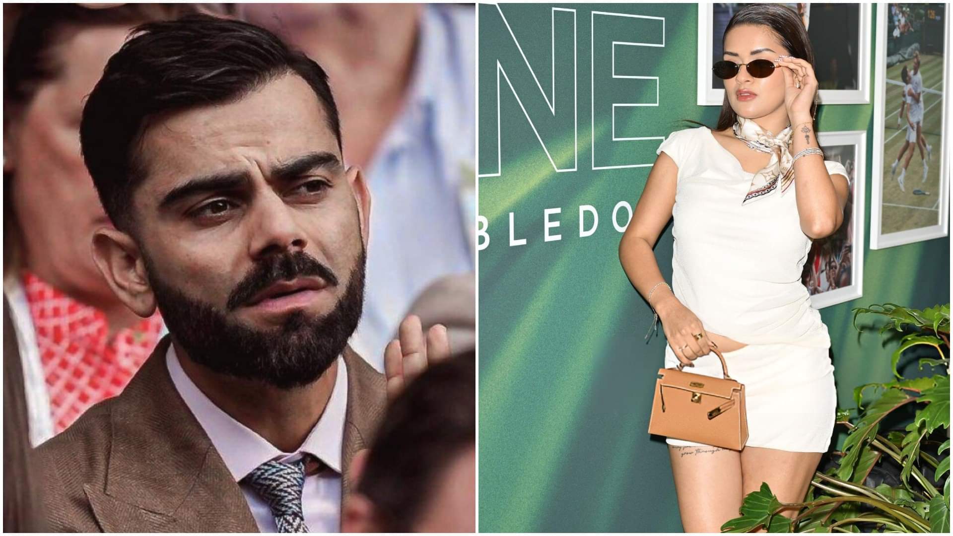 Wimbledon: Kohli-Anushka went to watch Djokovic match, Avneet Kaur also present there, social media reactions