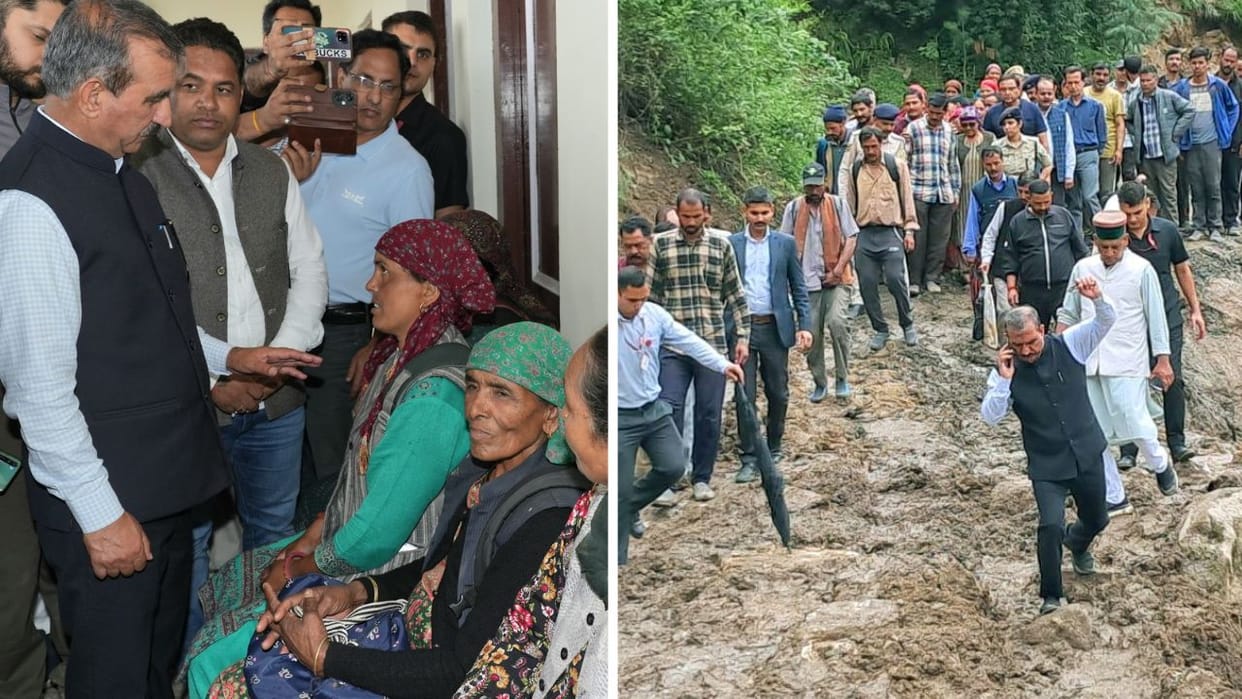 Mandi Cloudburst CM Sukhu said State government will bring settlement policy for disaster affected people