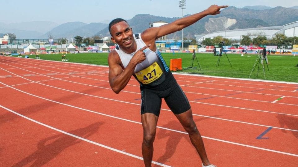 Animesh Kujur created history by setting a record of 10.18 seconds in 100 meter race