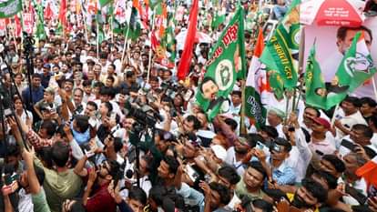 राजग समर्थकों की फाइल फोटो