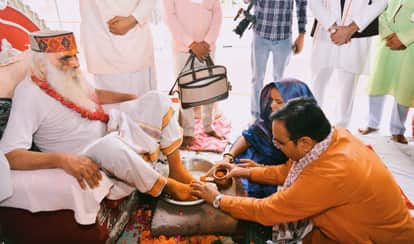 CM Bhajanlal Sharma Visits Deeg-Bharatpur on Guru Purnima