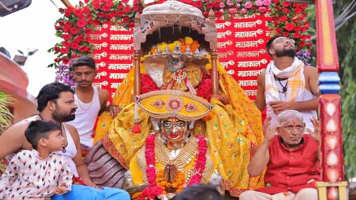 MP News Ujjain Mahakal Sawari 2025 Procession Will Be Taken Out for Six Days in Sawan Month