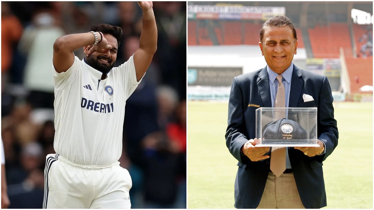 IND vs ENG: Not Djokovic-Nadal or Federer, Gavaskar compared tennis star Carlos Alcaraz with Rishabh Pant