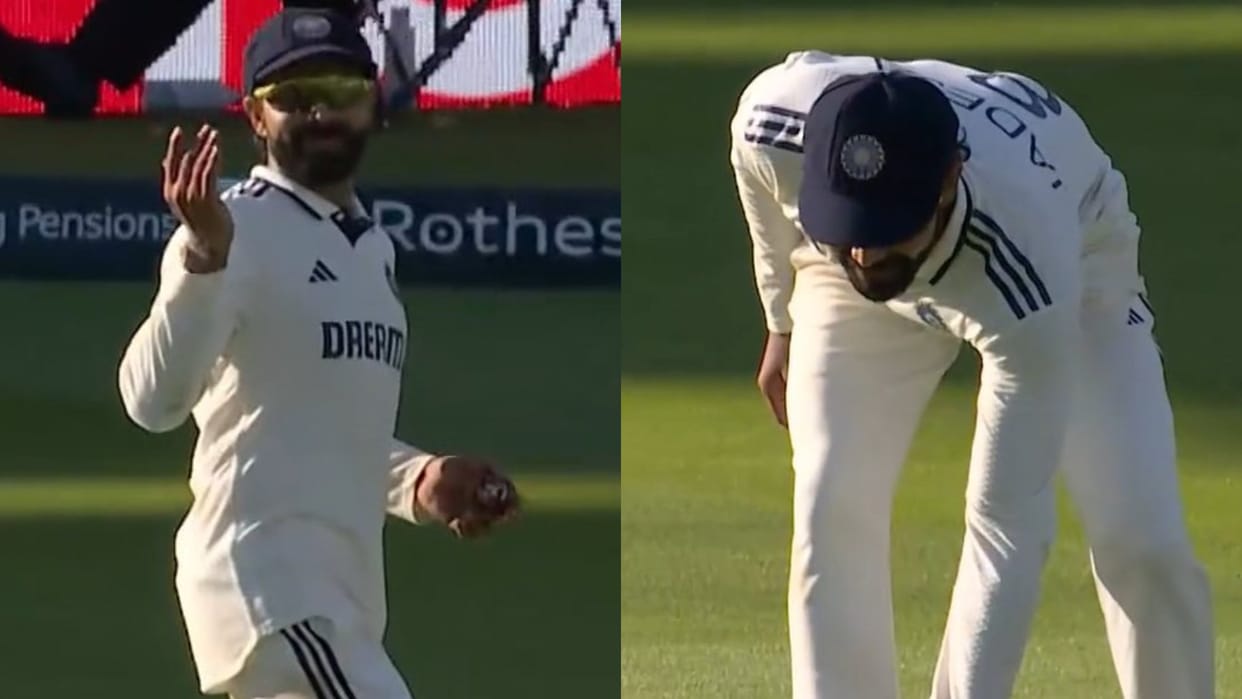 ind vs eng lords test 2025 ravindra jadeja trolls joe root for second run video goes viral see