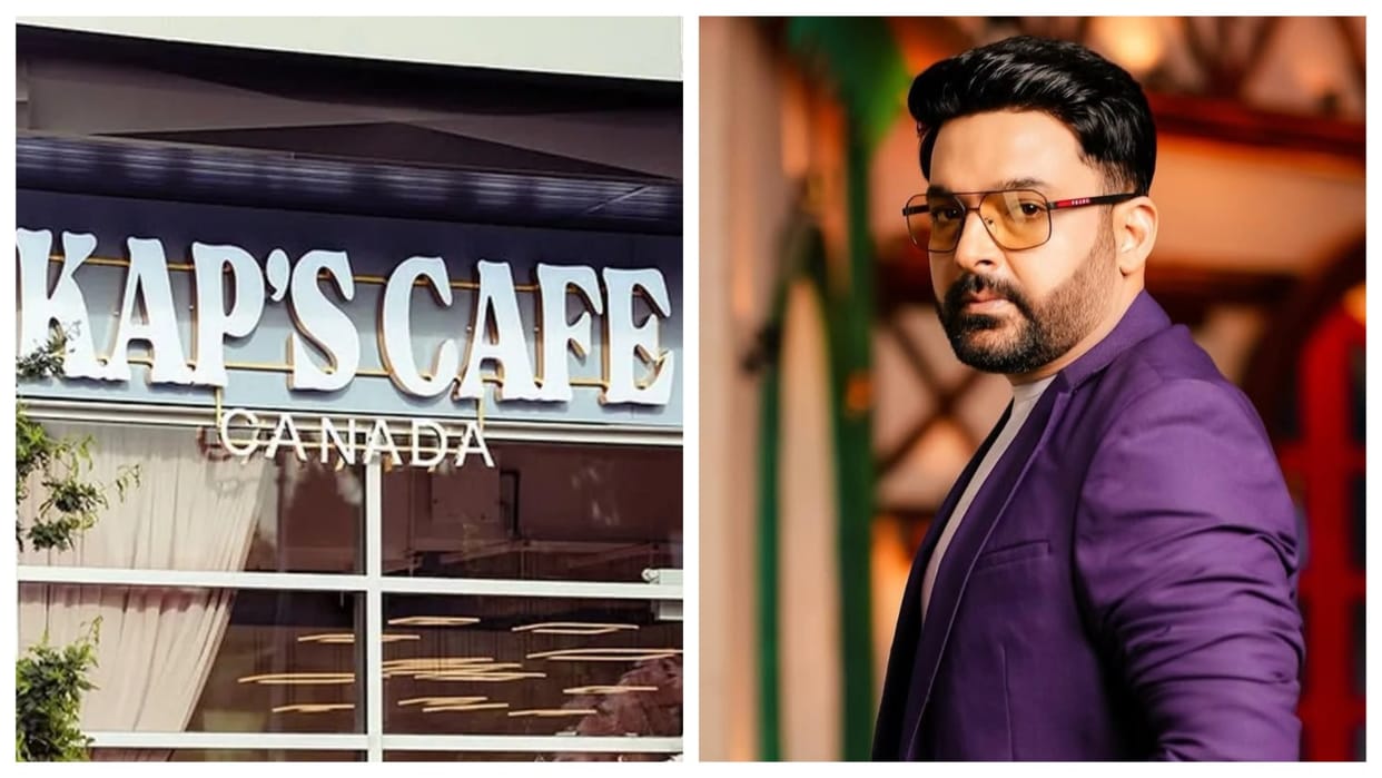 Firing At Kapil Sharma New KAP'S CAFE In Surrey Canada
