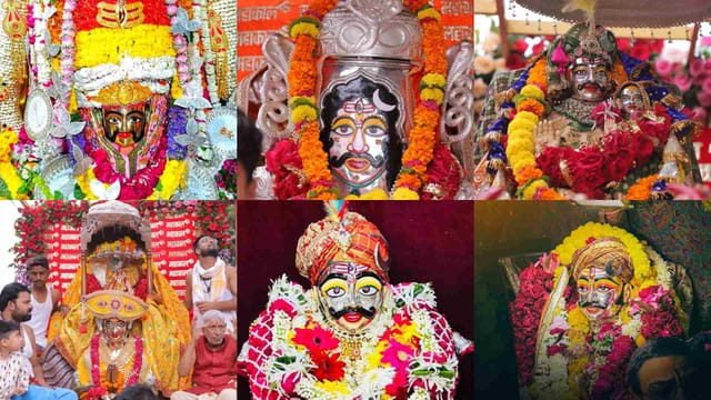 महाकाल सवारी के स्वरूप।