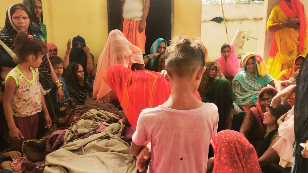An innocent boy drowned while washing mud from his feet died family was shocked to see dead body