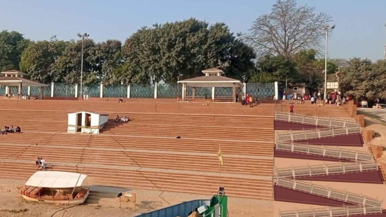 ramp will be constructed for disabled at Ravidas Ghat at cost of 50 lakh rupees in varanasi