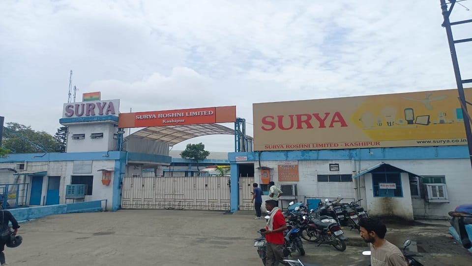 Hydrogen cylinder exploded in Surya Roshni Limited plant Kashipur
