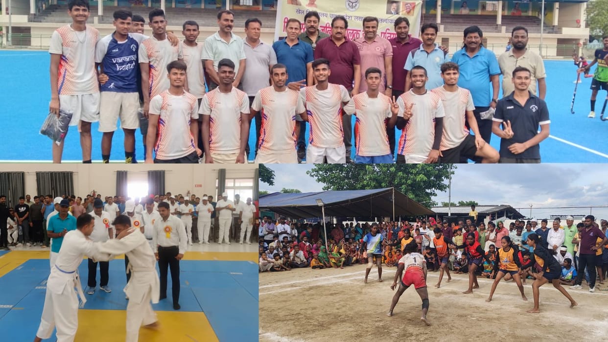 Varanasi Mandal 51 players in nine sports selected for sports hostels of UP