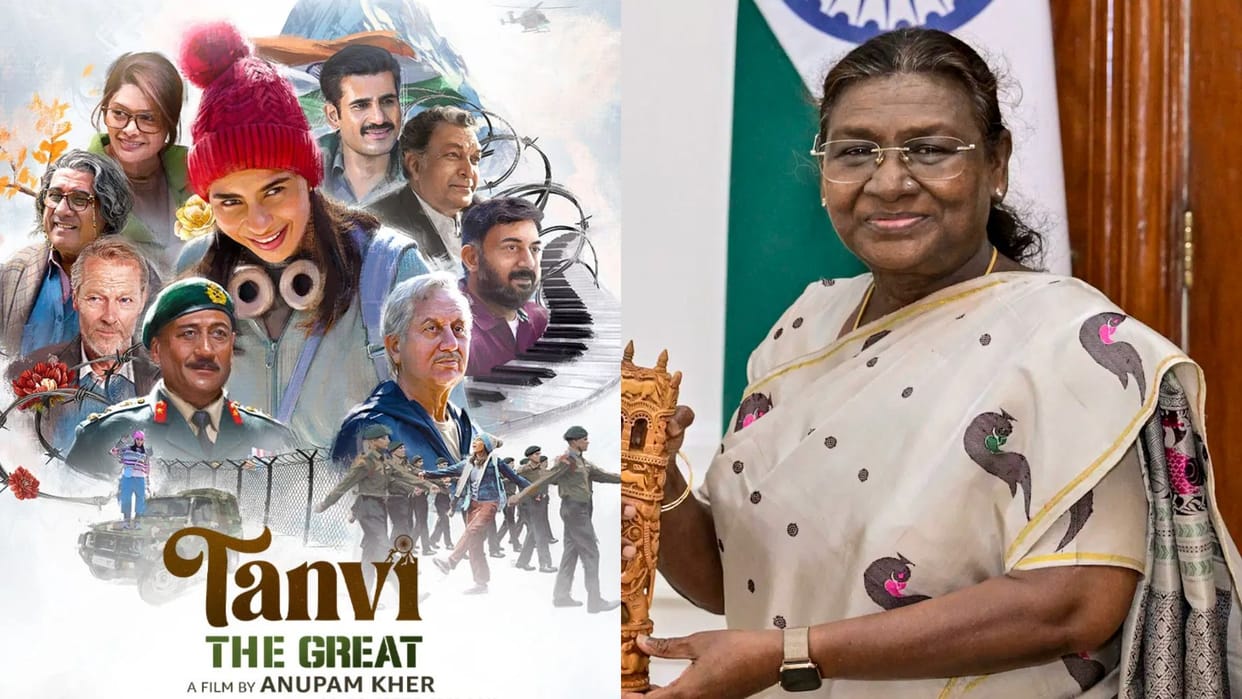 President Droupadi Murmu will attend Tanvi The Great special screening