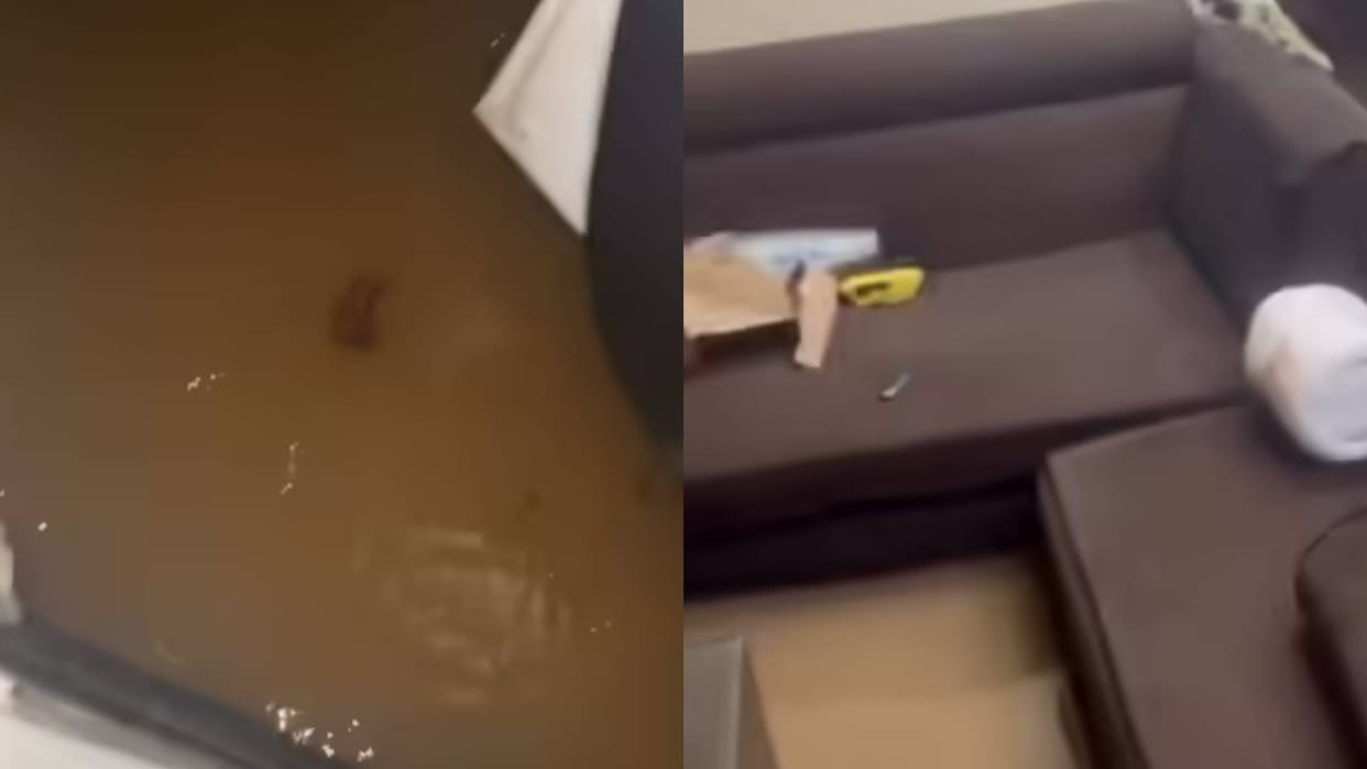 Water entered a house worth Rs 100 crore in Gurgaon after rain there is no drainage system Video goes Viral
