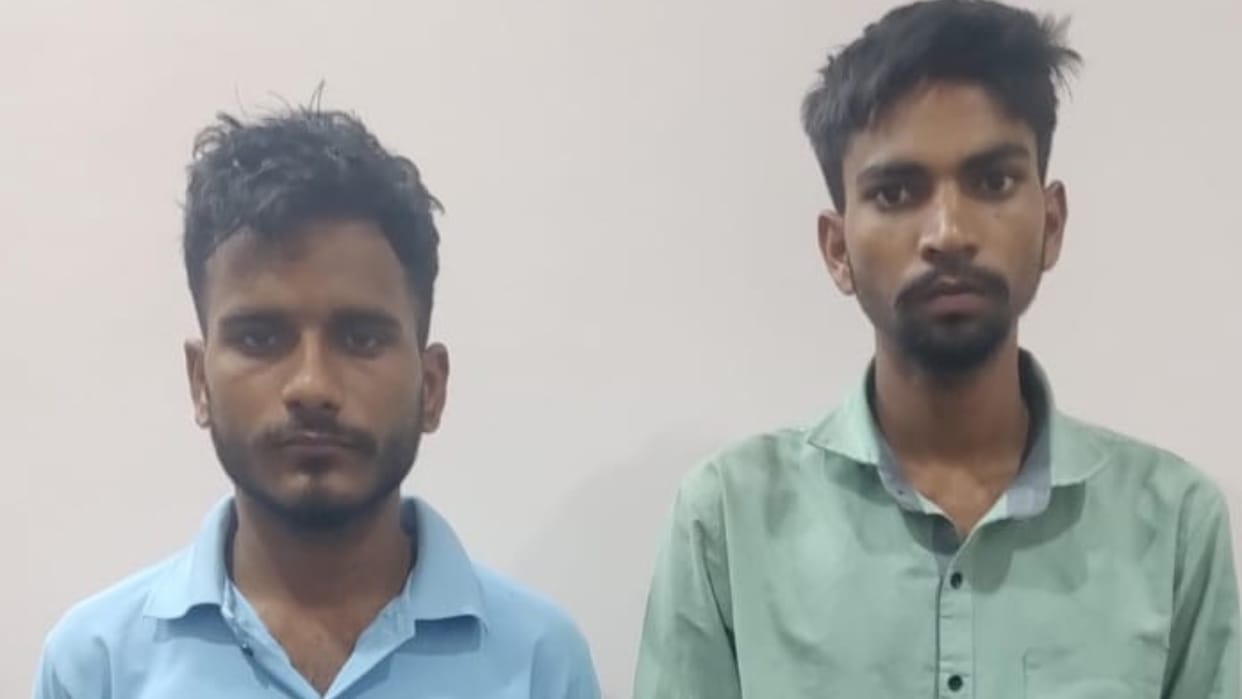 Two cyber thugs of digital arrest gang arrested in Bareilly