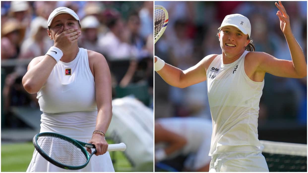 Amanda Anisimova upsets No. 1 Aryna Sabalenka at Wimbledon, will face Iga Swiatek in grand slam final