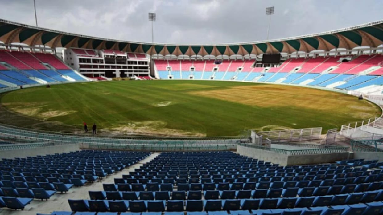 India Vs South Africa T20 match in Ekana stadium in Lucknow.