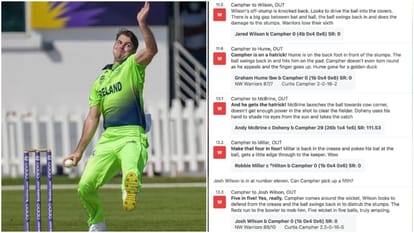 Curtis Campher Five Wickets in Five Balls Record in Professional Cricket News in Hindi