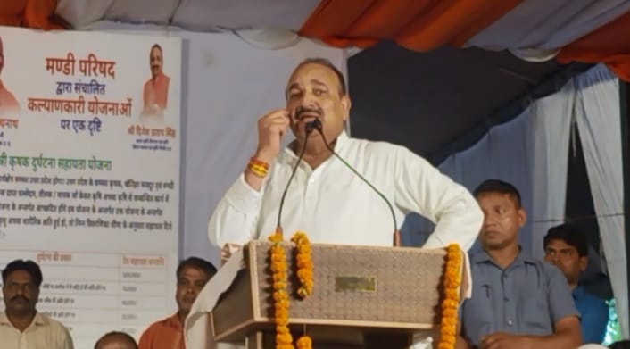 Kanpur Minister Dinesh Pratap Singh said there should be a restaurant in Mandi these demands for the farmers