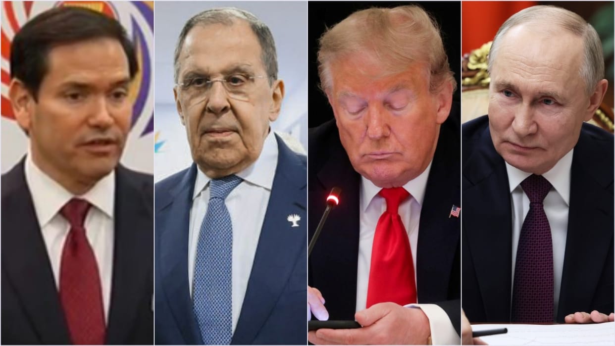 Russia-Ukraine War Rubio Lavrov meeting amid peace efforts US says Trump disappointed frustrated with Putin