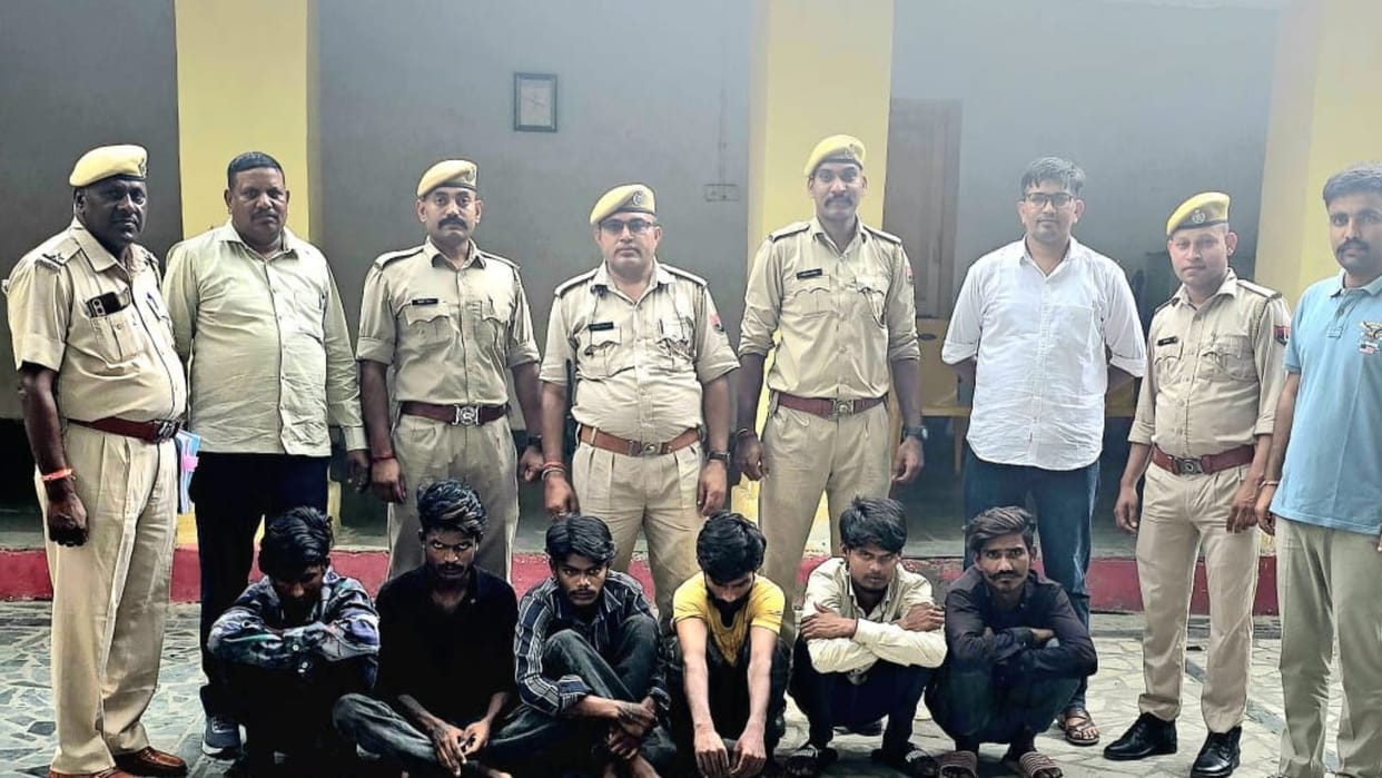 Udaipur: Police busted a gang involved in serial thefts in temples and arrested six accused