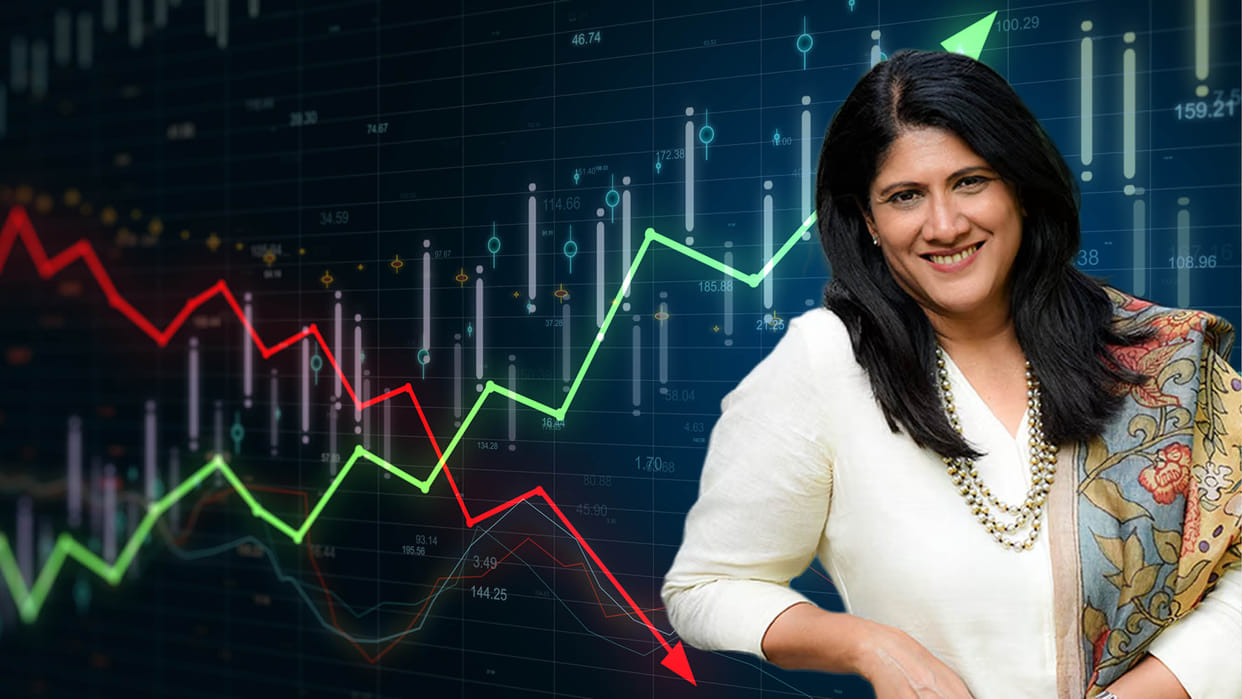 The effect of new leadership was seen in HUL, shares jumped five percent after the appointment of Priya Nair